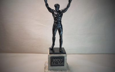 Rocky Balboa replica de la estatua de Philadelphia