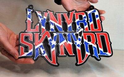 Lynyrd Skynyrd cartel con el logo